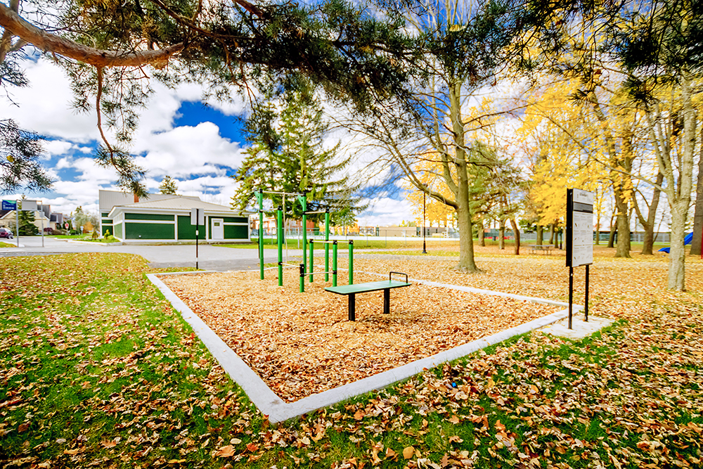 exerciseur en plein air atlasbarz Parcours actif pour entreprises en santé