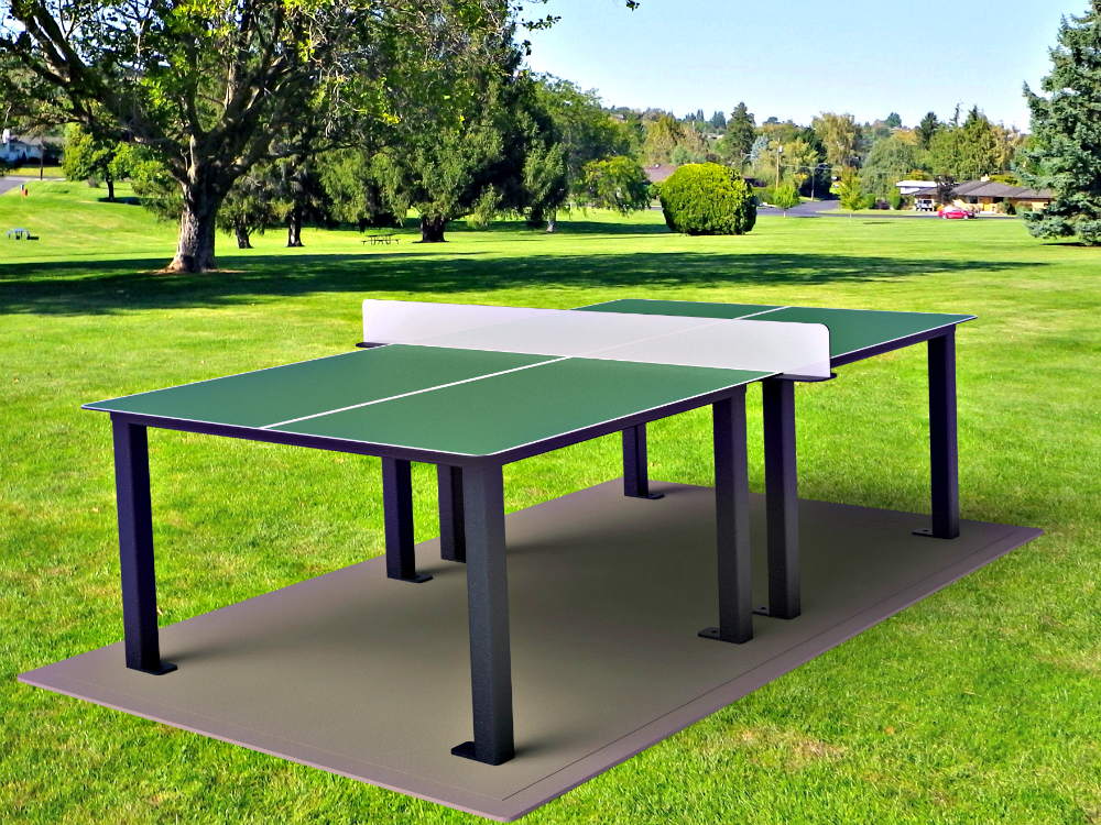 Table ping pong exterieur plein air ville en santé Les Équipements  AtlasBarz
