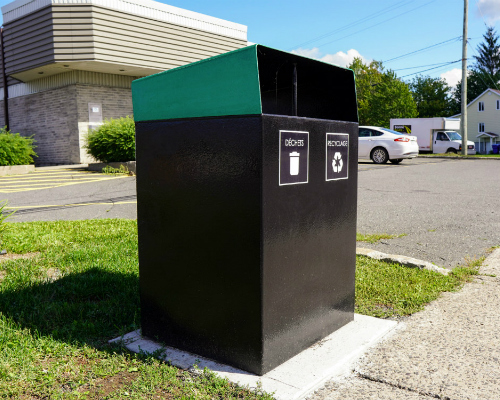 collecteur recyclage extérieur atlasbarz 2020 Mobilier urbain