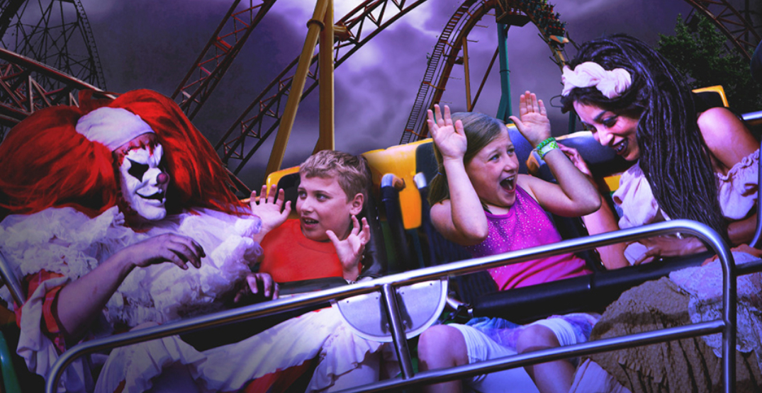 la ronde halloween clown coaster md tall 4 fun activities to do with your friends this Fall in Québec